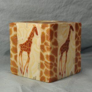 swazi candle africa giraffe theme square (w771)